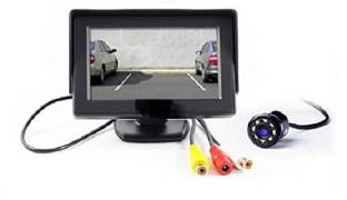 AUTOGARH TFT13AM13 TFT Monitor with led Reverse Parking Camera with Good Quality for Maruti Celerio Vehicle Camera System