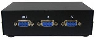 LipiWorld  TV-out Cable 2 Port Manual VGA Switch Splitter