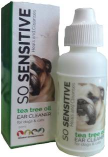 So Sensitive tea tree oil ear Cleaner for Dogs & Cats 20ML Pet First Aid Kit