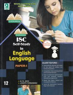 ISC Self - Study in English Language Paper - 1 (Class 12) 1st  Edition