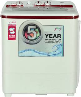 Godrej 6.2 kg Semi Automatic Top Load Washing Machine Red