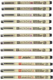 SAKURA Pigma Micron Set Calligraphy