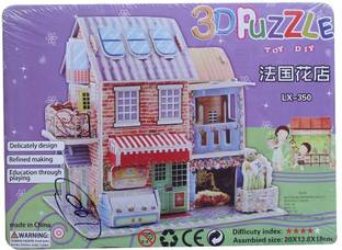 Toyswala DIY Toy House Building 3D Puzzle