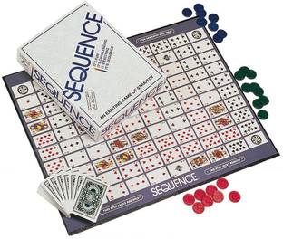 Assemble Sequence Family Strategy Board Game in Big Box Edition Strategy & War Board Game