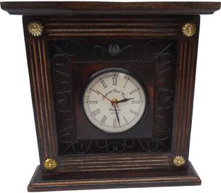 Imperial Analog Black Clock