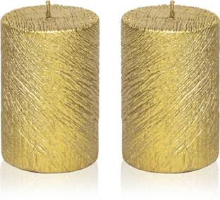 Maxime Candles Golden Decorative Candles Candle