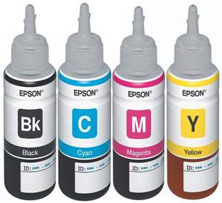 Epson Original Ink For L110, L220, L210, L360, L365, L555, L565, (1 Set) Tri-Color Ink Cartridge