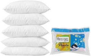 Recron by Big Bazaar Microfibre Solid Back Cushion Pack of 5