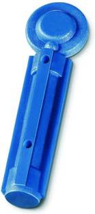 EmmEmm Finest 100 Pcs Ultra Thin Blue Lancets Round Needles For All Glucometers Lancing Devices (Except Accuchek Softclix Devices ) Glucometer Lancets