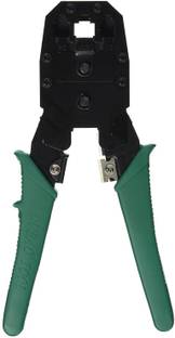 Lapmate 101 RJ45/RJ11 Networking Lan Cable Cutter 3 In 1 Modular Crimping Tool ( Colours May vary) Manual Crimper