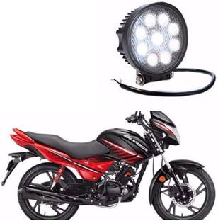 AUTOGARH Round LED 25 For Glamour Back Up Lamp Motorbike LED for Hero (12 V, 27 W)
