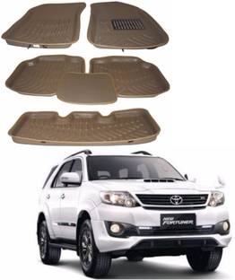 AUTOGARH Plastic 3D Mat For  Toyota Fortuner
