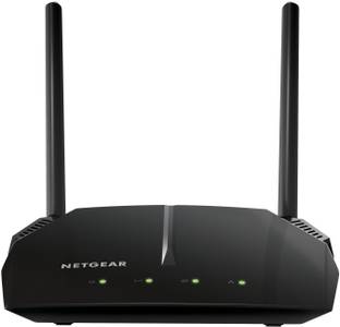 NETGEAR R6080 100INS Router 2.4 GHz, 5 GHz 1000 Mbps Wifi Speed Dual Band External Antenna Ethernet (Cable Broadband)