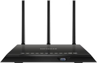 NETGEAR R6800 Smart WiFi Router 2.4 GHz, 5 GHz 1900 Mbps Wifi Speed Dual Band External Antenna Ethernet (Cable Broadband)
