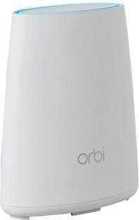 NETGEAR Orbi RBK40 Router 2.4 GHz, 5 GHz 2200 Mbps Wifi Speed Tri Band Internal Antenna Ethernet (Cable Broadband)