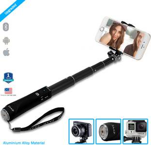 Zaap ZAAP® NUSTAR1 BLUETOOTH EXTENDABLE PREMIUM SELFIE STICK Bluetooth Selfie Stick