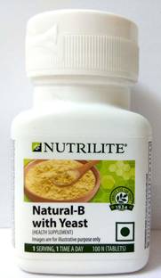 Amway Nutrilite Natural B with Yeast - 100 Tablets