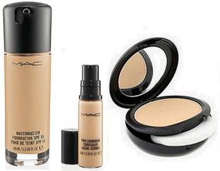 M.A.C Match Master Foundation, Pro Longwear Concealer & Studio Fix Compact 15g