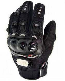 Ak Kart Akkart Pro Biker Driving Glove (L, Black) Riding Gloves
