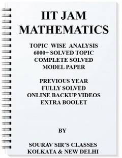 A New Approach To IIT JAM MATHEMATICS 2018 -2019 + With Year Wise Solutions + Solved Model Questions +Online Lecture Links
