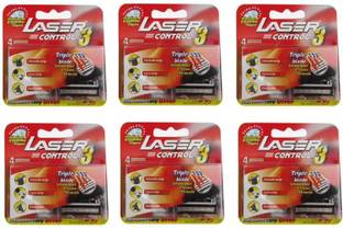 LASER Control 3 - 4 Triple Blade Cartridges