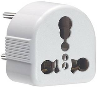 Trendmakerz 3 pin Universal Conversion Plug 5 Amp to 15 Amp Worldwide Adaptor