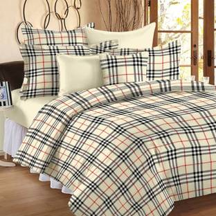 PRINCE CREATION Checkered Single Dohar for  Mild Winter