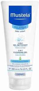 Mustela 2 in 1 Cleansing Gel Face Wash