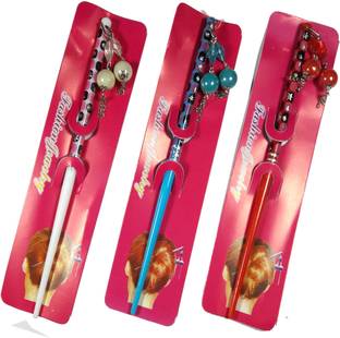 CraftEra Wooden Stick Bun Stick