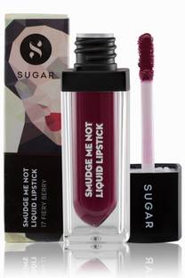 SUGAR Smudge Me Not Liquid Lipstick 17 Fiery Berry