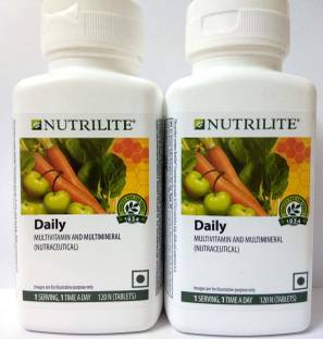 Amway Nutrilite Daily - 120 Tablets Pack of 2