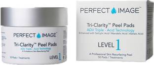 PERFECT IMAGE Tri-Clarity Peel Pads Enhanced with Salicylic | Mandelic | Botanical Blend