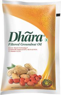 DHARA Filtered Groundnut Oil Pouch
