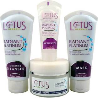 LOTUS HERBALS Radiant Platinum Rejuvenation with Cellular Regeneration Formula 170 g