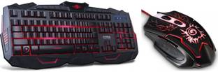 MARVO KM 400 Scorpion Wired USB Gaming Keyboard Compatible with Desktop, Laptop, Mac
