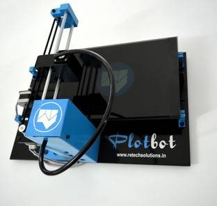 RETECH Plotbot Laser engraver with cross platform application Multi-function Monochrome Printer