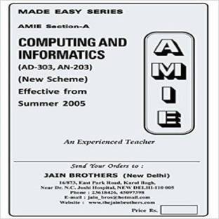 AMIE - Section - (A) Computing And Informatics (AD-303,AN-203) Diploma Solved And Unsolved Paper