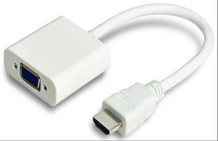 TECHON  TV-out Cable hdmi male to vga female converter adapter