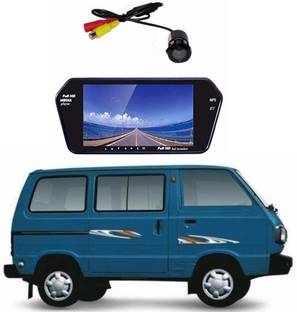AUTOGARH Rear View 7 Inch Bluetooth Monitor & Camera with 1 YR Warranty For Omni Black LED