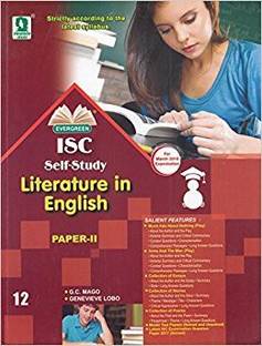 ISC Self - Study in Literature in English Paper - 2 CLASS12 1st  Edition