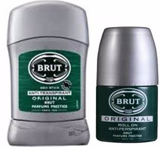 BRUT Original Deo Stick 50ml + Roll On Deodorant Roll-on  -  For Men