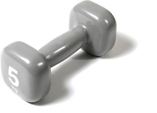 REEBOK DUMBBELL 5KG - GREY Fixed Weight Dumbbell