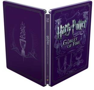 Harry Potter and the Goblet of Fire - Year 4 (2005) (Steelbook) (Blu-ray & DVD) (2-Disc) [Blu-ray] [2017]