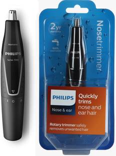PHILIPS NT1120/10 Ear, Nose & Eyebrow trimmer For Men Trimmer 60 min  Runtime 4 Length Settings