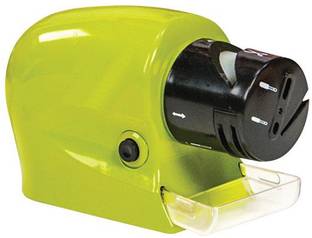 RIANZ Motorized Sharpening Swifty Knives Power Sharpener Precision Scissors Sharp Tool Home Kitchen Electric Grind Machine Electric Knife Sharpener