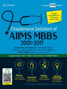 Chapterwise Solutions of Aiims Mbbs 2001-2017  - Includes Latest AIIMS 2017 Solved Paper(Memory Based)