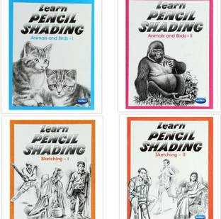 Learn Pencil Shading Set Of 4 Books