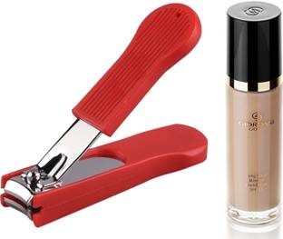 Oriflame Sweden Giordani Gold Long Wear Mineral Foundation SPF 15 30ml (Rose Beige - 31805) Wth Nail Cutter