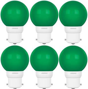 LUMINOUS 0.5 W Basic Round B22 D LED Bulb