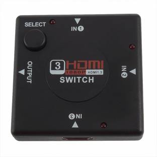 VibeX ® 3 Port inputs 1080P HDMI AUTO Switch Splitter Switcher HUB to LCD HDTV Projector High Speed™-Type-068 HDMI Connector